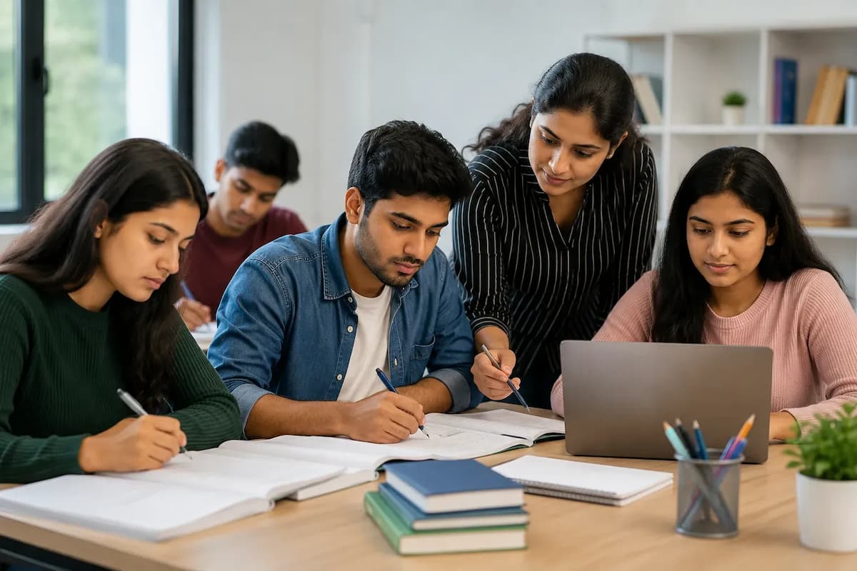 Complete coaching for IELTS, TOEFL, PTE, Duolingo, GRE, GMAT, and SAT to help all students meet university admission and scholarship requirements.